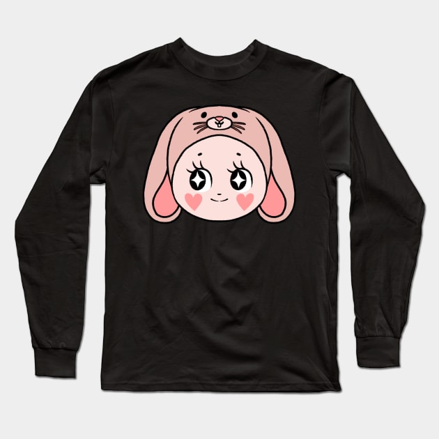 Bunny baby Long Sleeve T-Shirt by crisbubastis